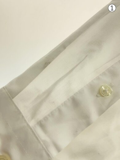 商品画像：長袖シャツ/L/ポリエステル/WHT/51M10－510－02 7