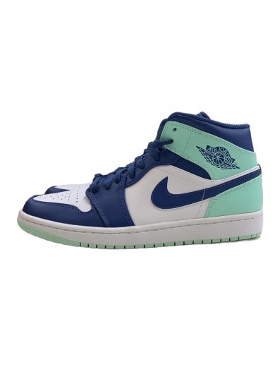 商品画像：AIR JORDAN 1 MID_エアジョーダン 1 ミッド/27cm/BLU/キャンバス 1