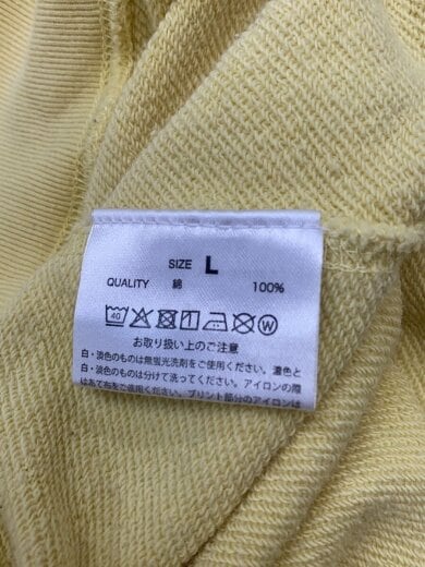 商品画像：スウェット/コットン/YLW// 4