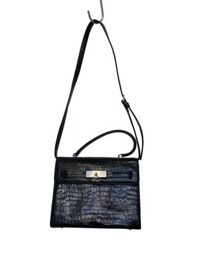 商品画像：バッグ/エナメル/BLK/無地 1