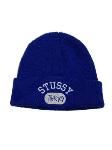 商品画像：ニットキャップ/--/アクリル/BLU/メンズ 1