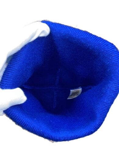 商品画像：ニットキャップ/--/アクリル/BLU/メンズ 3