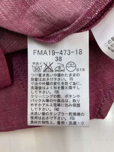 商品画像：ノースリーブワンピース/38/リネン/BRD/FMA19-473-18// 4