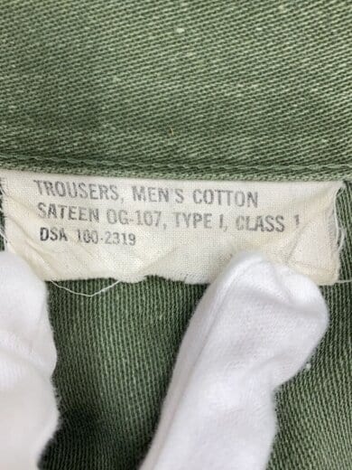 商品画像：ボトム/60s/UTILITY BAKER PANTS/30/--/KHK/100-2319 5