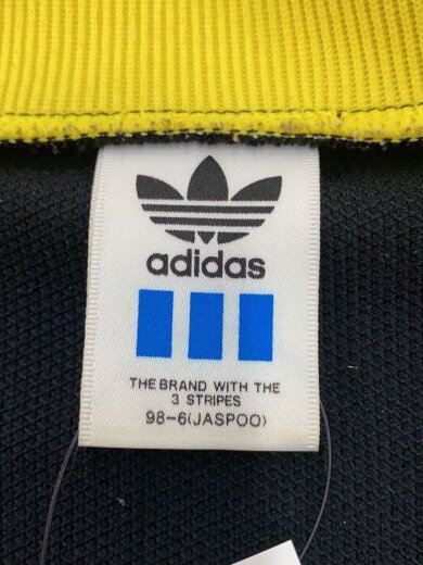 商品画像：デサント製/トラックジャケット/O/ポリエステル/BLK×YLW 3