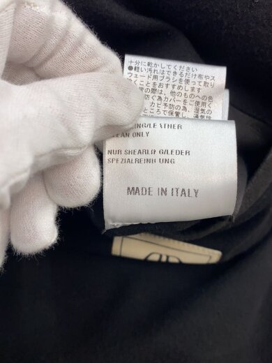 商品画像：×DENIM/イタリア製/ボアベスト/48/羊革/BLK/62-08-05-08002 7