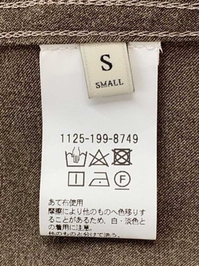 商品画像：ジャケット/S/ポリエステル/BEG/1125-199-8749// 4