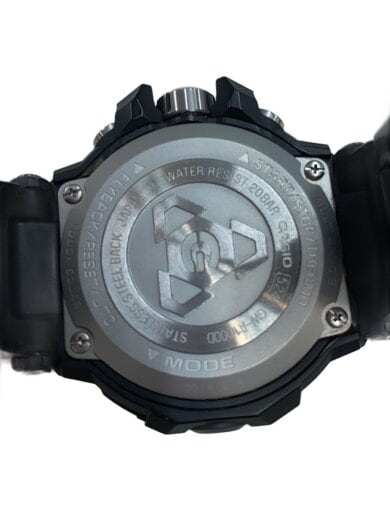 商品画像：ソーラー腕時計・G-SHOCK/アナログ/ステンレス/BLK/BLK 3