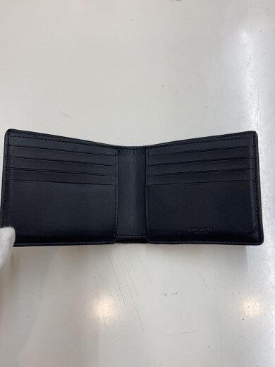 商品画像：2つ折り財布/PVC/GRY/総柄/メンズ/3008 4