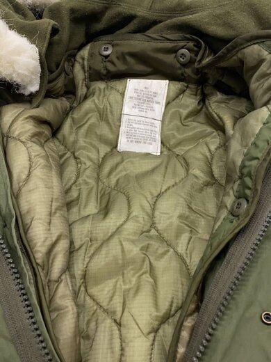 商品画像：M-65/フルセット/80s/モッズコート/S/コットン/KHK/フード83年/ライナー85年/シェル88年 3