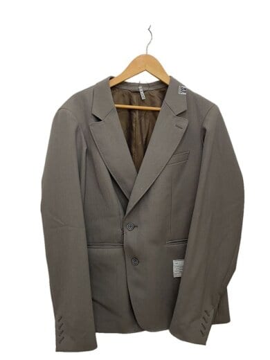 商品画像：Switch Front Tailored Jacketテーラードジャケット/40/ウール/BEG/B17JK111 1