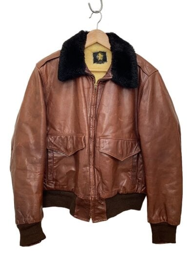 商品画像：70S/黒タグ/TALON/G-1//裏ボア/レザージャケット・ブルゾン/--/レザー/BRW 1