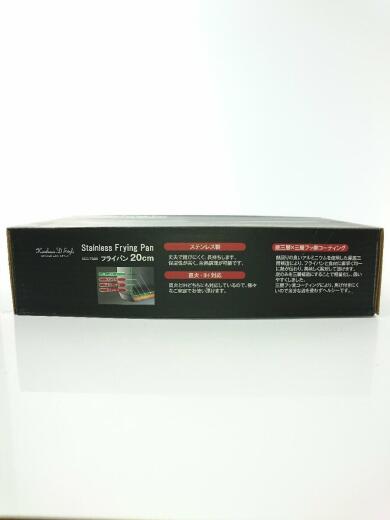 画像：KEVNHAUN D STYLEケヴィンハウンディースタイル/フライパン/ステンレスシリーズ/20cm/SLV5