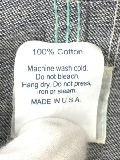 画像：POST OVERALLSカバーオール/L/デニム/IDG/無地4