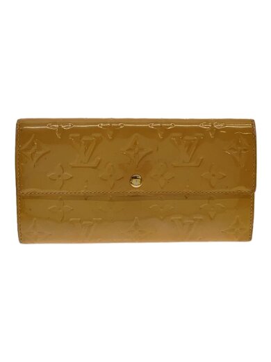 商品画像：ポルト・フォイユ・サラ_モノグラム・ヴェルニ_BEG/エナメル/BEG/レディース// 1