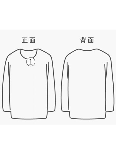 商品画像：長袖Tシャツ/L/コットン/YLW 6
