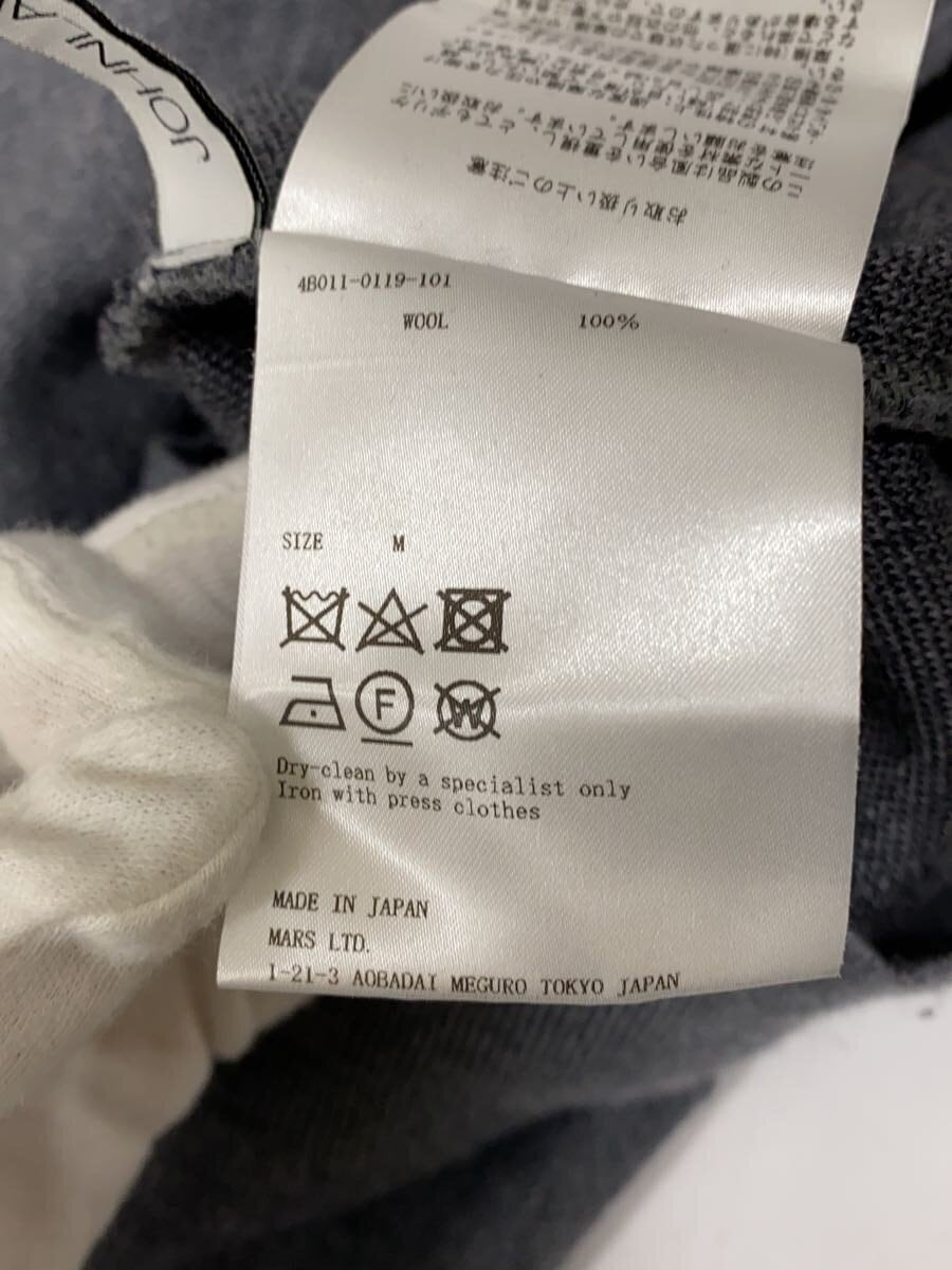 JOHN LAWRENCE SULLIVAN / ニット・セーター(厚手)/M/ウール/GRY/4B011-0119-101
