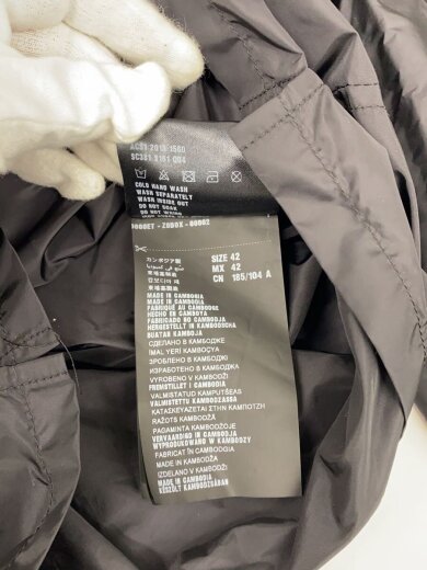 商品画像：ナイロンジャケット/42/ナイロン/BLK/無地/0000ET-z0box-00002// 5