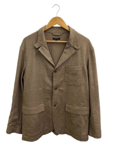 商品画像：ロイタージャケット/M/ポリエステル/BEG/千鳥格子 1