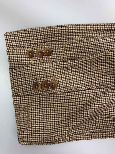 商品画像：ロイタージャケット/M/ポリエステル/BEG/千鳥格子 5