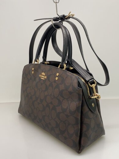 商品画像：2WAY/ショルダーバッグ/シグネチャー/PVC/BRW/総柄/91495 2