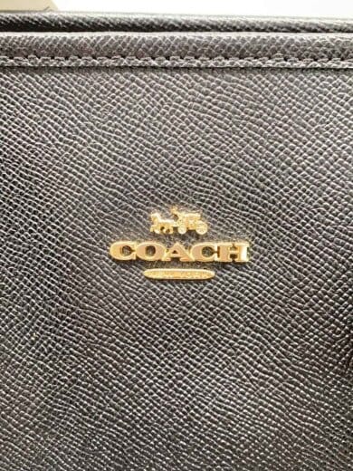 画像：COACHトートバッグ/PVC/BLK/F588465