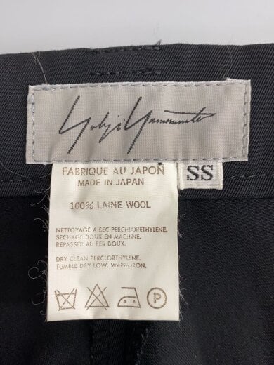 商品画像：スラックスパンツ/SS/ウール/BLK/FG-P04-106 4