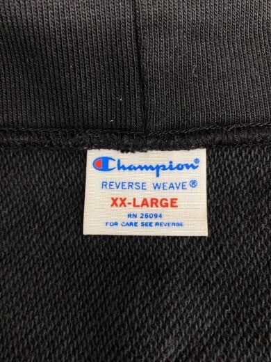 商品画像：REVERSE WEAVE/ジップパーカー/XXL/コットン/BLK/C8-Z102 3