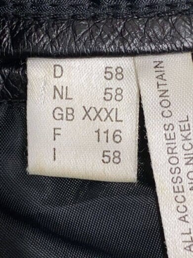 商品画像：ECHT LEATHER/ベスト/58/レザー/BLK/無地 4