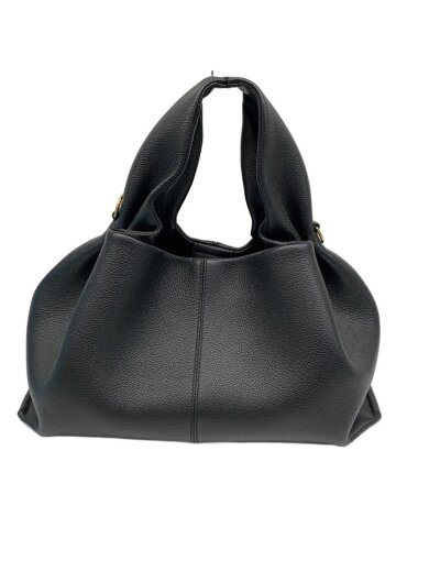 商品画像：トートバッグ/レザー/BLK/無地 3