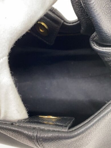 商品画像：トートバッグ/レザー/BLK/無地 6