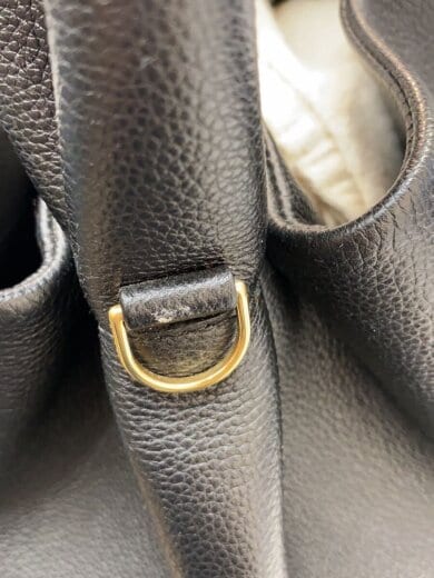 商品画像：トートバッグ/レザー/BLK/無地 9