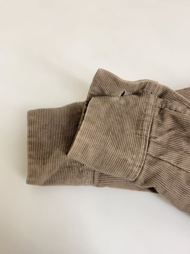 商品画像：カバーオール/M/コットン/BRW/無地 5