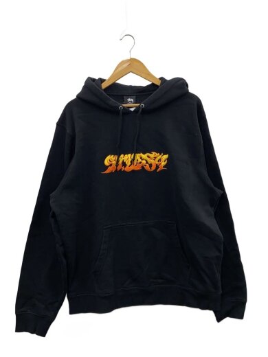 商品画像：パーカー/XL/コットン/BLK/無地/118394// 1