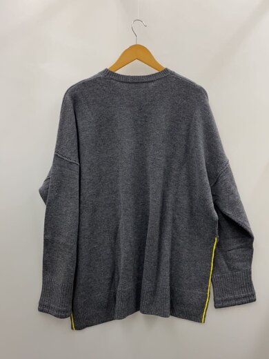 商品画像：ニット・セーター(厚手)/38/ウール/GRY/300GS270-0570 2