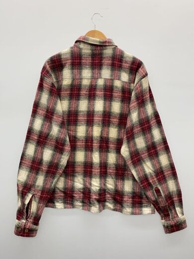 商品画像：ネルシャツ/XL/コットン/RED/チェック// 2