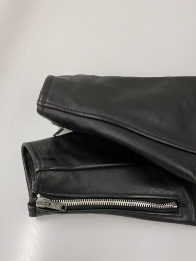 商品画像：シングルライダースジャケット/40/レザー/BLK 5