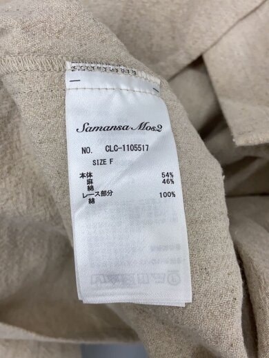 商品画像：長袖ワンピース/FREE/リネン/BEG 4