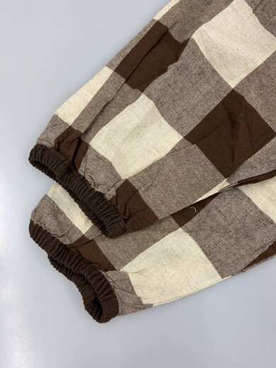 商品画像：半袖ワンピース/FREE/コットン/BEG/チェック 5