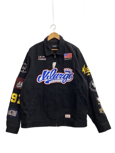 商品画像：RECORDS WORK JACKET /ジャケット/XL/コットン/BLK/101231021002// 1