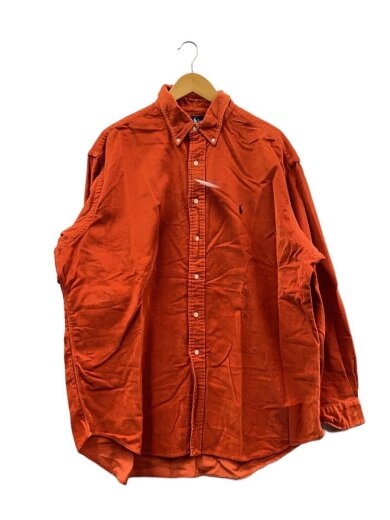 商品画像：90s/長袖シャツ/XL/コーデュロイ/ORN/無地 1
