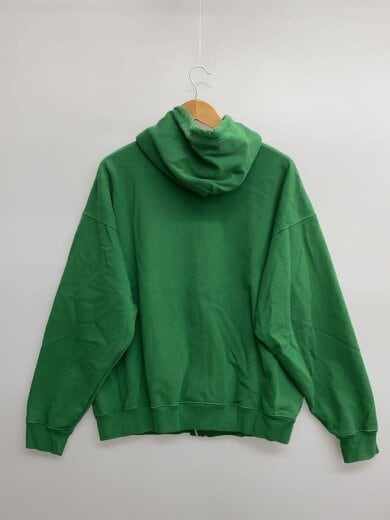 商品画像：24SS/APPLIQUE LOGO ZIP UP/ジップパーカー/L/コットン/GRN/BBCJP241K004// 2