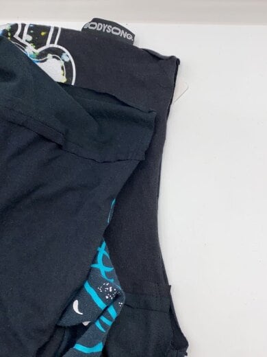 画像：bodysong.RECONSTRUCTED T-SHIRRT HOODED DRESS/--/コットン/BLK/BS260109//5