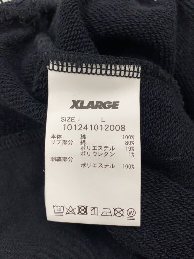 商品画像：スウェット/L/コットン/BLK/101241012008// 4