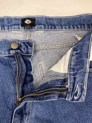 商品画像：デニムパンツ/L/コットン/IDG/無地// 3