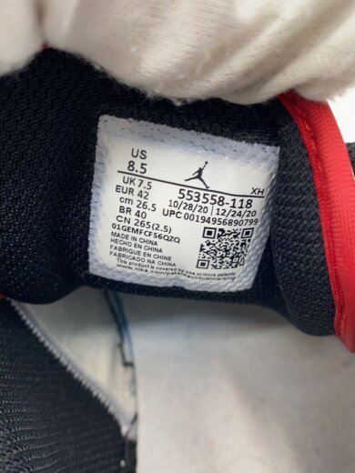 商品画像：AIR JORDAN 1 LOW_エアジョーダン 1 ロー/26.5cm/WHT 5