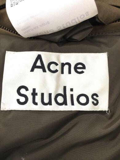 画像：Acne Studios(Acne)ダウンジャケット/48/コットン/GRN/無地/ヤケ有/16AW HALIFAX3