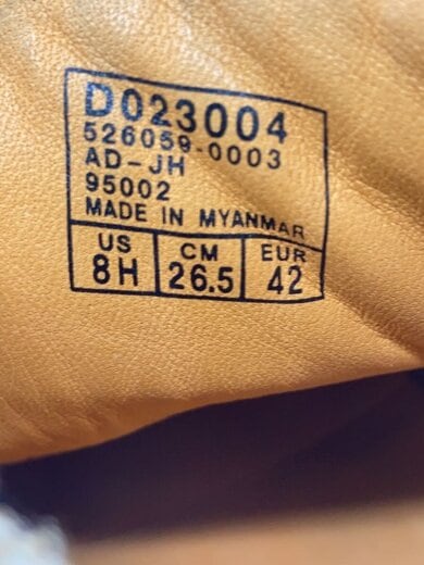 商品画像：レースアップブーツ/26.5cm/BEG/スウェード/D023004 5