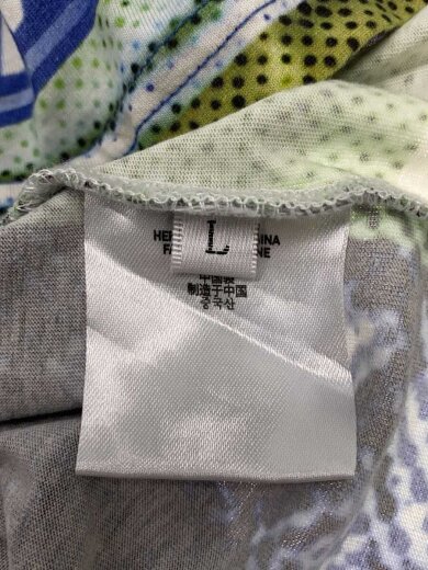 商品画像：gerridjacob/Tシャツ/L/コットン/BLU/総柄// 4