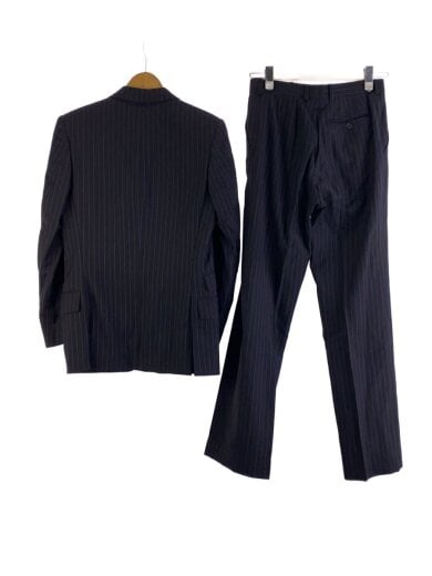 商品画像：スーツ/--/ウール/BLK/ストライプ/シングルジャケット/3つボタン/イタリア製 2